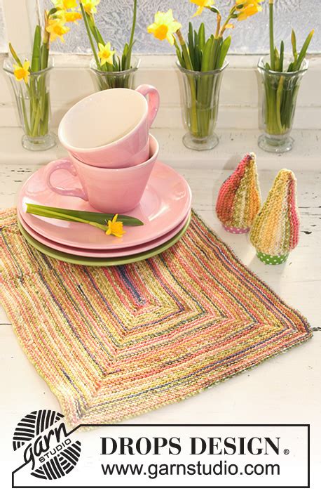Perfect Placemats With 8 Free Knitting Patterns Knitting Women