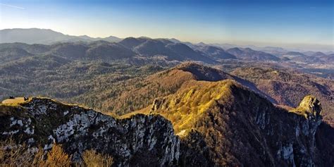 Croatian Mountains Klek The Mountain Of A Sleeping Giant