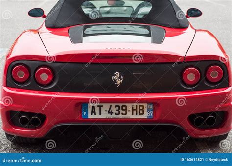 Ferrari Ferrari 360 Modena Parked In The Street Editorial Photo Image