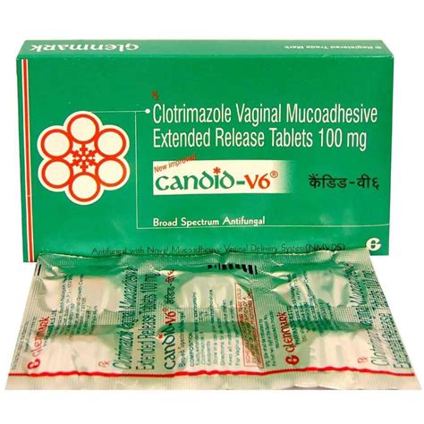 Clotrimazole Mg Candid V Tablet Er Mg At Rs Stripe In Nagpur