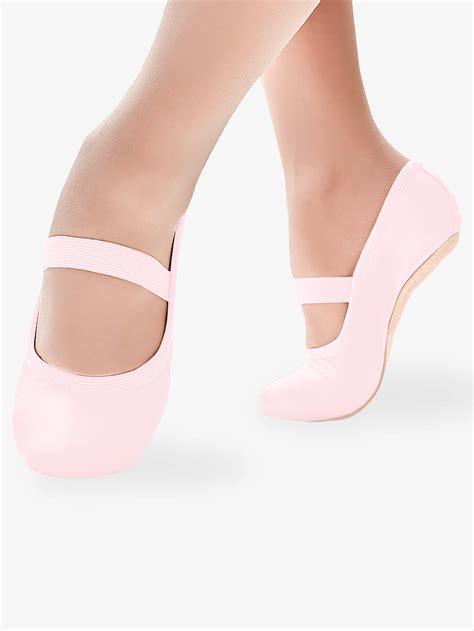 Womens Bella Premium Leather Full Sole Ballet Shoes Ballet Shoes So Danca Sd L