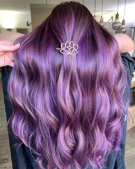 40 Trendy Purple Highlights Ideas To Show Your Hair Colorist Hair