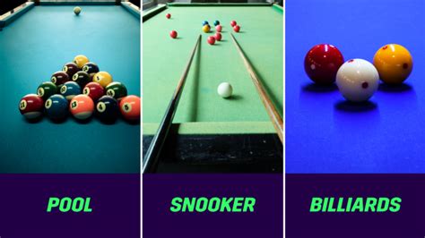 Snooker Vs Pool Vs Billiards Learn The Key Differences