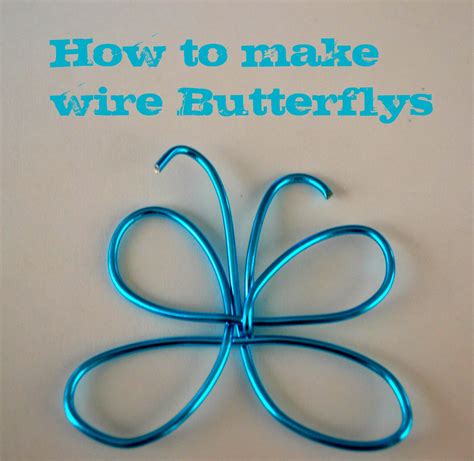 How To Make Wire Butterflies For Wood Crafts Wood Crafts Diy Wire