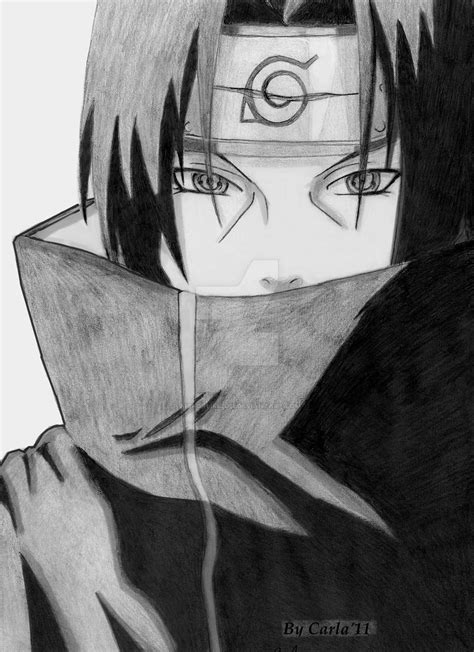 Itachi Lineart By Airforlife2011 On Deviantart