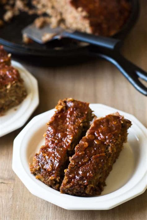 Mix until everything is well combined but don't over mix and compact the mixture too much otherwise your meatloaf will be tough. Old Fashioned Skillet Meatloaf Recipe