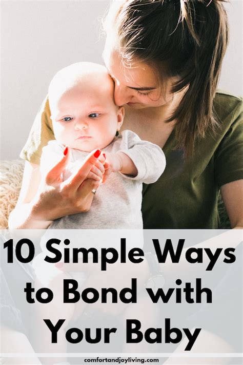 10 Simple Ways To Bond With Your Baby