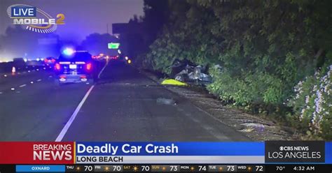 One Dead After Single Car Collision With Tree Off Side Of 710 Freeway