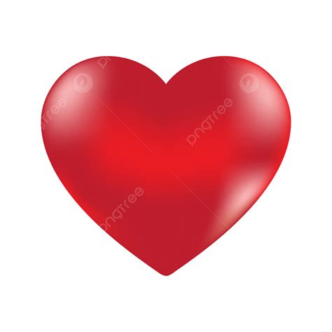 Dark Red Heart Clipart Hd Png 3d Red Heart Heart Love Red Png Image