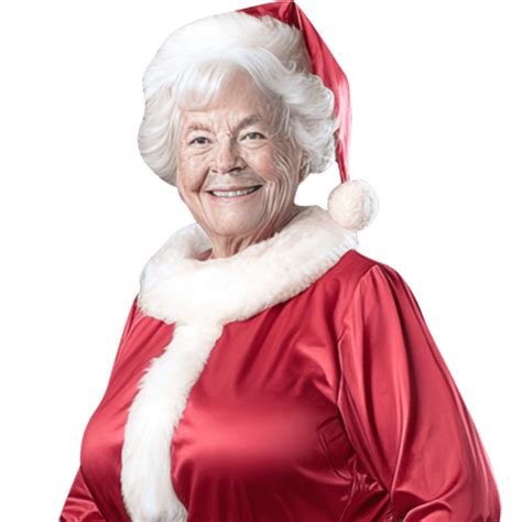 Mrs Claus Red Dress Half Body Buddy Celebrity Cutouts