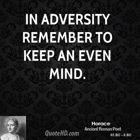 Famous horace quote about adversity. Horace Quotes. QuotesGram