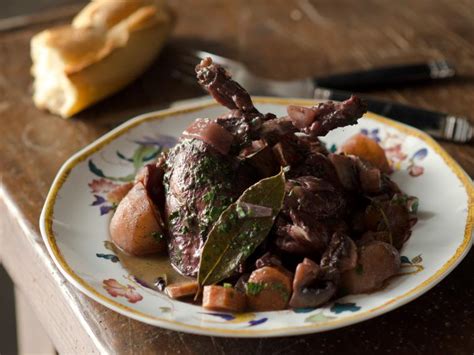 Sebastians Rabbit Cooked In Red Wine Recipe Luke Nguyen Cooking