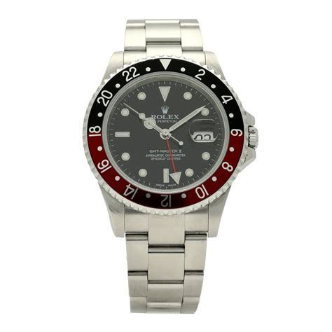 Rolex Gmt Master Ii Coke 16710 Gents Watch 2004 Miltons Diamonds