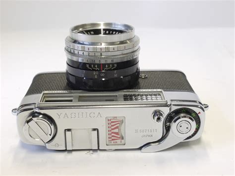 Yashica Lii Lynx 5000 35mm Cds Metered Coupled Rangefinder Camera With