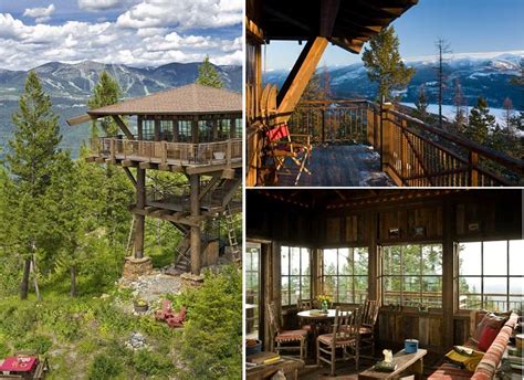 A Timber Frame Fire Tower Home Design Garden