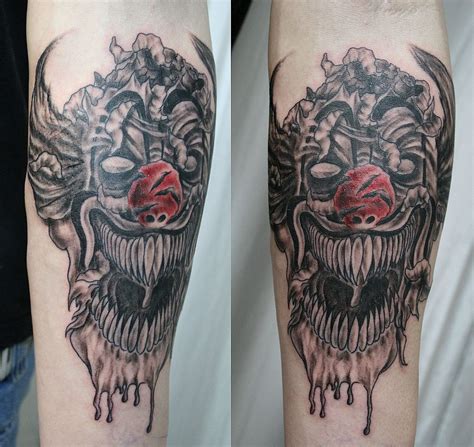Clown tattoo on the ribs for men. Tattooz Designs: Tattoo Designs of Clowns| Tattoo Designs ...