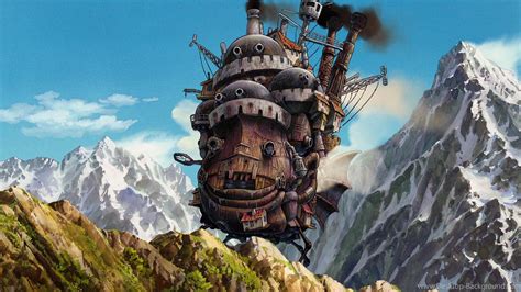 Howls Moving Castle Live Wallpaper Hd Picture Image