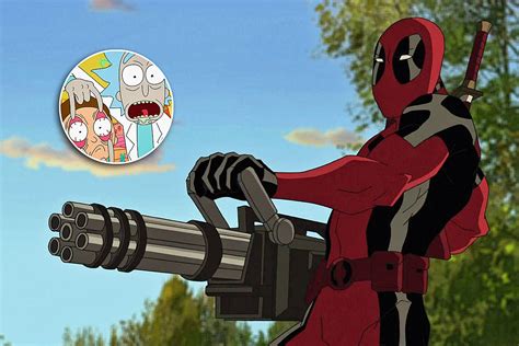 Deadpool Tv Details Reveal Rick And Morty Tone Test Footage