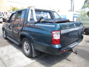 Ssangyong Musso Sports Ute 29dt M 4wd Green Musso Sports Wrecker