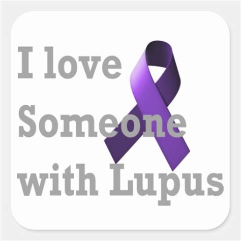 I Love Someone With Lupus Stickers Zazzle