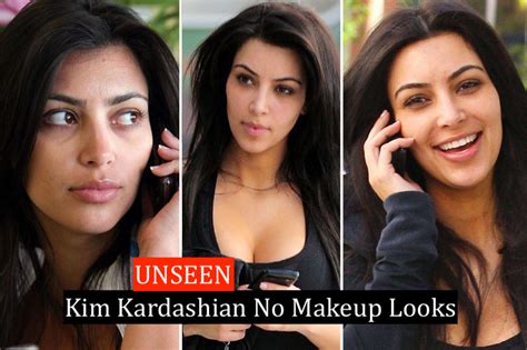 These Kim Kardashian No Makeup Looks You Cant Miss Wittyduck