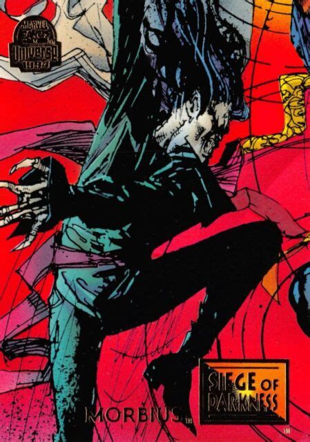 Morbius Marvel Universe Series 5 1994 Base Trading Card 40 Ebay