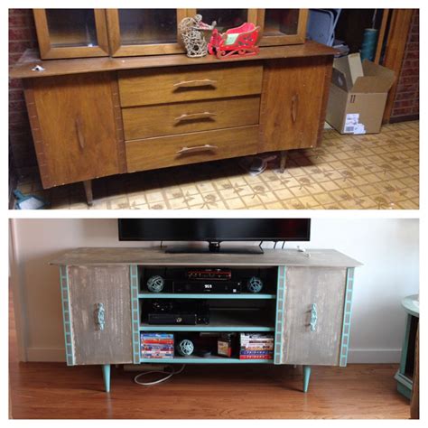 How To Turn A Dresser Into A Tv Stand Diy Shabby Chic Furniture