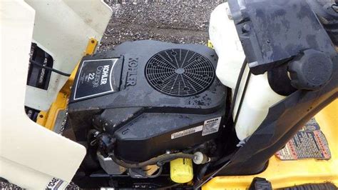 Cub Cadet Ltx 1046 Lawn Mower With A 46 Deck 22 Hp Kohler Engine Has