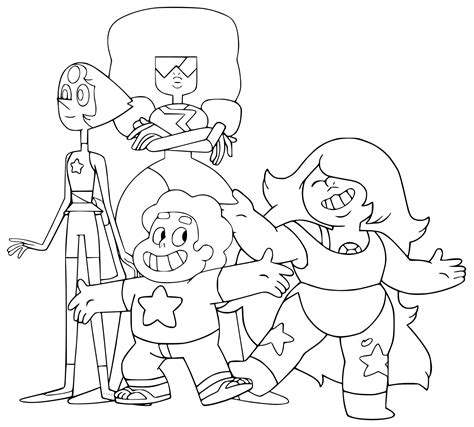 This beautiful, fantastic cartoon explores the world of gems and magic. Steven Universe Coloring Pages - Best Coloring Pages For Kids