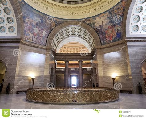 Interior Of Missouri State Capitol Building Jefferson Mo