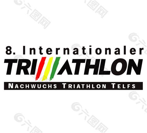 Triathlontelfs Logo设计欣赏 Triathlontelfs运动赛事logo下载标志设计欣赏设计元素素材免费下载图片编号