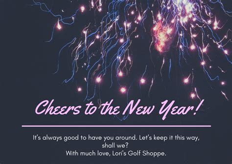May yours be filled with joy, love, and adventures! From: Lori's Golf ...
