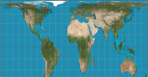 Heres What The Map Of The World Actually Looks Like Metro News