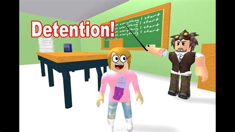 Roblox Escape Detention With Molly Youtube