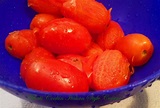 Easy Peeled Plum Tomatoes Instructional Video | What's Cookin' Italian ...