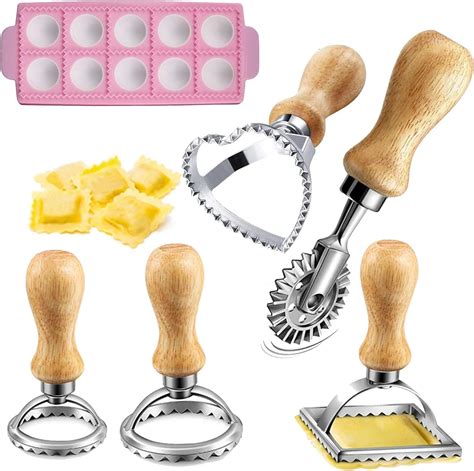 Ravioli Maker Cutter Stamp Set 5pcs Ravioli Stamp Maker Cutter With