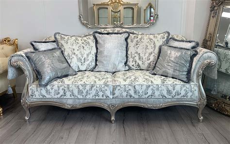 fiore luxury italian bespoke rococo sofa sets