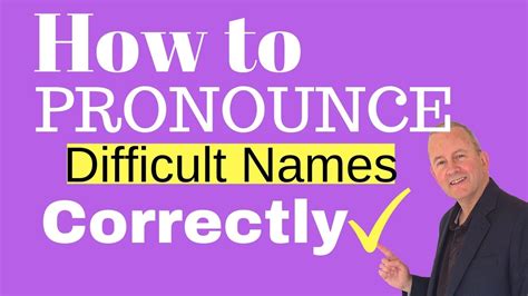 A great collection of pronunciation resources for your esl classroom. How to Pronounce Difficult Names Correctly in Voice Overs ...