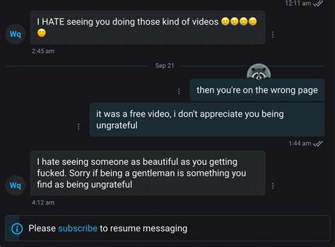 askaubry 🦝 on twitter guy subscribes to her onlyfans and gets mad she has sex 😒