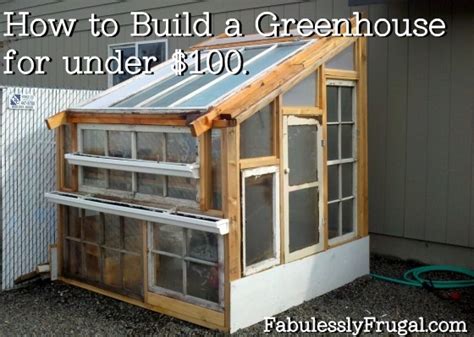 5 wall and roof construction. Greenhouse For Less Than $100?!? - Fabulessly Frugal