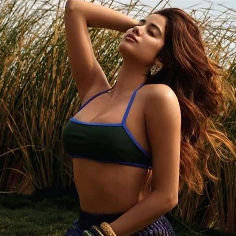 Janhvi Kapoors Bronzed Mermaid Look In Bikinis For A Magazine Is The