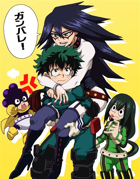 Masaru Win800 Asui Tsuyu Midnight Boku No Hero Academia Midoriya