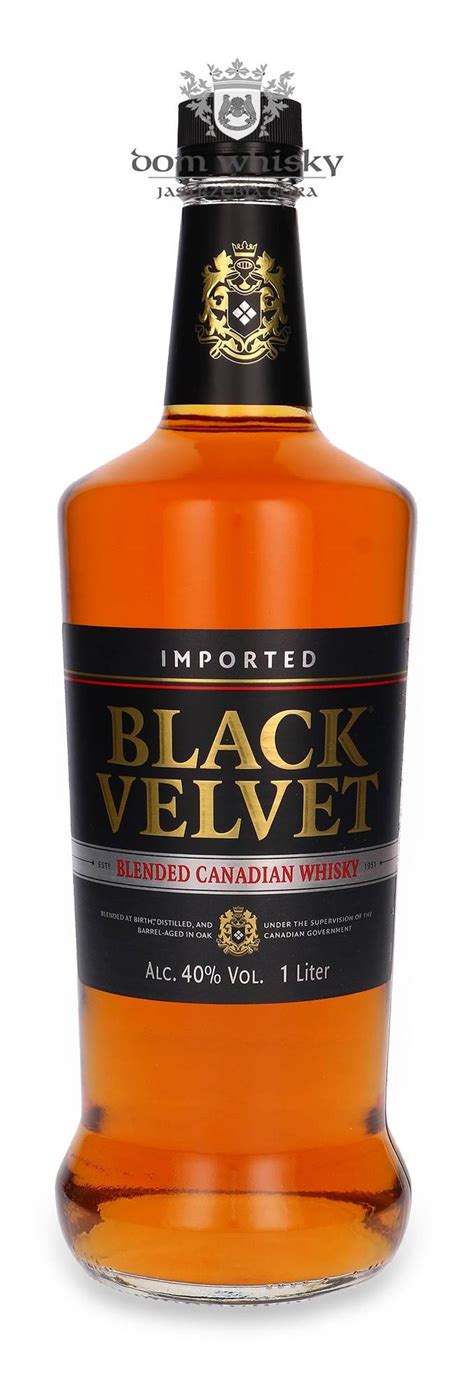 Black Velvet Blended Canadian Whisky 40 10l Dom Whisky