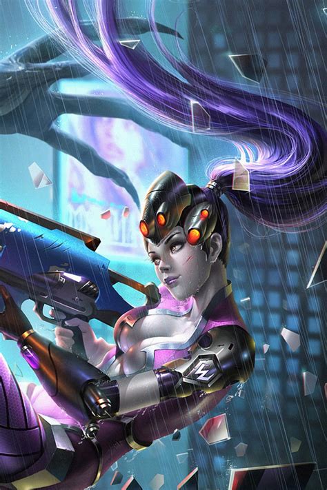 640x960 Widowmaker Art 4k Iphone 4 Iphone 4s Hd 4k Wallpapersimages