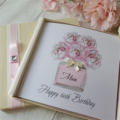 Luxury Handmade Personalised Birthday Card 21st 30th 40th 50th Etsy