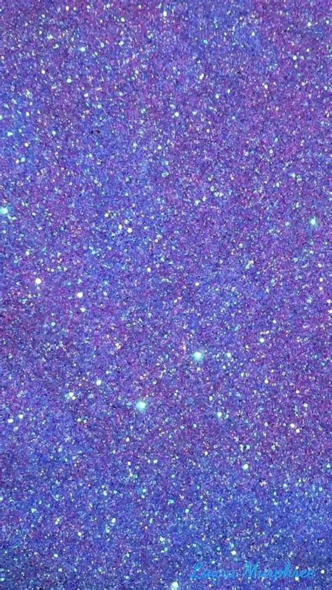 Purple And Blue Glitter Background