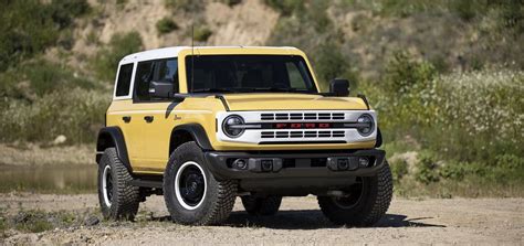Ford Bronco Goes Retro With Heritage Editions In 2023 The Lasco Press