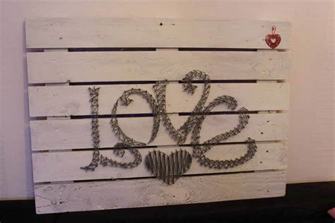 Diy Pallet And Twine Love Wall Art 101 Pallets