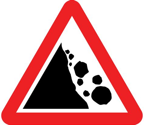 Falling Rocks Sign Theory Test