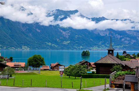 Interlaken And Lake Brienz First Stop Iseltwald — Dustysoles Brienz